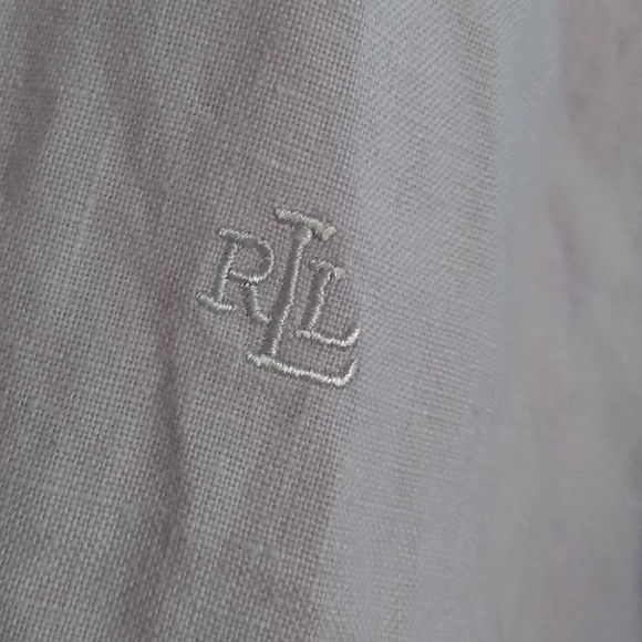 Lavender Ralph Lauren button down - Picture 5 of 6